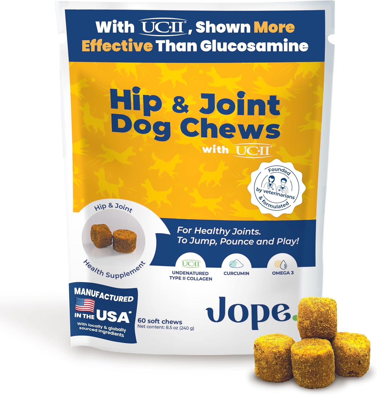 Jope Hip and Joint Supplement for Large Dogs